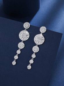 1 对创意蛇形耳环，时尚简约设计潮流耳饰，适合女性派对和日常佩戴 - 耳環 - 查看 3