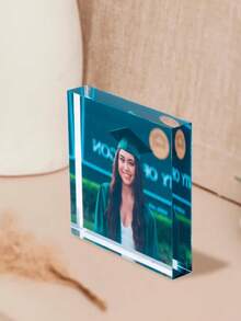 1 pieza Ladrillo de foto de acrílico personalizado, ladrillo de acrílico con foto personalizada, decoración personalizada de acrílico con foto, decoración de Pascua, recuerdo de boda, regalo de Pascua, regalo de foto de acrílico personalizado, regalo personalizado, recuerdo de aniversario, adecuado para el Día de la Madre, Día del Padre, Pascua, San Valentín, boda, cumpleaños, fiesta, inauguración de la casa, regalo familiar, decoración de la habitación, decoración del hogar, artículo personalizable, regalo ideal para parejas, familia, amigos - Multicolor - Ver 6