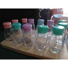 TendenciaDos Saleros Pimentero Moderno Vidrio Transparente Colores MulticolorCalidad premium - Multicolor - Ver 3