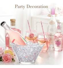 Tendencia100pz Rocas De Hielo Falso,diamante De Plástico,25x18mm TransparenteCalidad premium - 1 - Ver 3