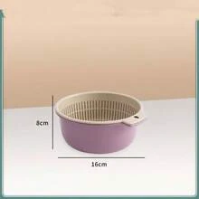 Creative Household Kitchen Supplies & Utensils, Practical Daily Necessities, Useful Gadgets, Vegetable & Fruit Drainer - Multicolor - View 14