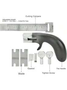 EstiloTendenciaHerramientas De Corte De Correa De Cuero, Cortador De CinturóN De Cuero DIY Cortador De CinturóN De Correa De Cuero Herramienta De Corte Manual Herramienta De Corte Manual DeCalidad PremiumVersióN Mejorada - 1 - Ver 5
