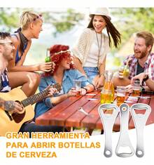 Tendencia100 Destapadores Metálicos Económicos PlateadoCalidad premium - 1 - Ver 7