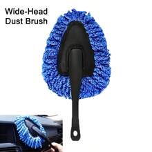 7/10/12件套汽车保养工具套装，多功能汽车清洁工具套装，包含：羊毛洗车手套、轮毂清洁刷、宽头除尘刷、通风口刷、长短清洁刷、打蜡海绵、弧形轮胎海绵擦拭布、除蜡掸子和洗车毛巾，汽车保养美容工具 - 藍色清潔刷套裝 - 查看 4