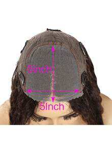 Natural Black Hair Topper, Lace Front Human Hair Wig Clip-In, For Daily Use - Natural Black - View 4