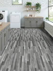 1 Cuộn Gạch Lát Sàn Vinyl Tự Dính Dày - Sàn PVC Có Thể Tháo Rời, Thích Hợp Cho Nhà Bếp, Phòng Ngủ, Phòng Khách, Trang Trí Nội Thất, Có Thể Dùng Như Giấy Dán Tường, Gạch Lát Sàn Trang Trí Nhà Cửa, Giấy Dán Tường Tự Dính Dễ Lắp Đặt, Thích Hợp Cho Trang Trí Phòng, Trang Trí Tường, Trang Trí Nhà Bếp, Gạch Lát Sàn, Gạch Lát Sàn Tự Dính, Trang Trí Phòng Khách - Xám - Xem 14
