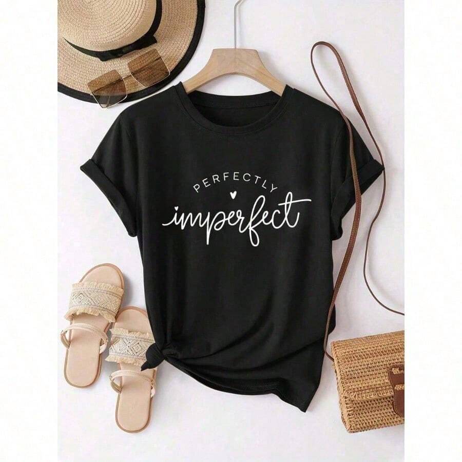 Women T-Shirts - màu đen - Xem 1