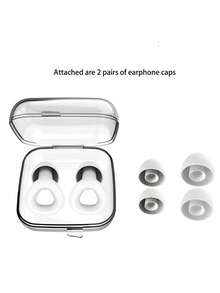 Reusable Silicone Swimming Ear Plugs - Noise Reduction Earplugs With Travel Case | Comfortable Earplugs For Pool, Beach, Shower, Surfing | Fits All Ear Shapes (Spare Ear Tips Included)