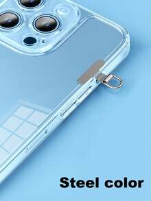 手机挂绳配件：迷你侧挂垫、防丢失超薄背贴、安全连接垫、单耳迷你手机夹、手机挂绳配套配件