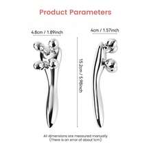 4D按摩滚轮面部按摩工具抗橘皮组织按摩器塑形按摩器面部脱毛器美容仪 - 彩色 - 查看 13