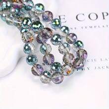 30 Austrian Quality 96 Sided Cut Crystal Glass Beads, 6/8/10mm Burst Bouncing Ball Design, Suitable For DIY Handmade Necklace, Bracelet, Earring Jewelry Making Materials