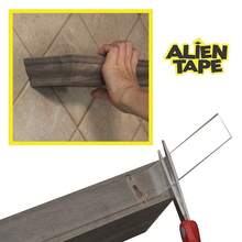 Cinta ALIEN TAPE resistente de doble cara cinta nano cinta adhesiva transparente de 3 metros para decoración de pósteres y fotos en la pared como se ve en la TV 1 rollo - 3 metros - Transparente - Ver 4
