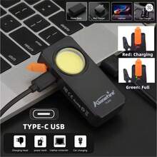 Alonefire PL600 USB充电便携式应急灯 - LED警示灯，适用于户外徒步、露营、散步、运动、护理工作 - 彩色 - 查看 4