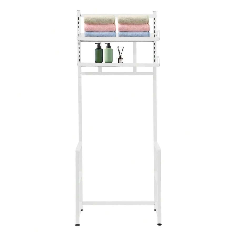 YUNRUX Storage Island & Carts - White - View 1