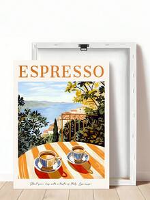 1 tấm áp phích cà phê, tranh in espresso Ý, trang trí nhà bếp, nghệ thuật cà phê cổ điển, nghệ thuật ẩm thực vintage, nghệ thuật quán cà phê, áp phích đồ ăn thức uống, tranh nghệ thuật tối giản về câu lạc bộ cà phê và máy pha espresso, trang trí nhà bếp, phòng ngủ, phòng khách, văn phòng, quà tặng lý tưởng cho bạn bè, tranh treo tường, trang trí nhà cửa, trang trí phòng, tranh canvas, áp phích, tranh treo tường có khung, khung tùy chọn. - Nhiều màu - Xem 22