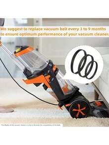 EstiloJuego De CinturóN De Repuesto Para  ProHeat 2X Revolution Limpiador De Alfombras Para Mascotas Modelo 1548 1551 1551W 1550 Series, Reemplazar Piezas 1606419, 1606418 Y 1606428VersióN Mejorada