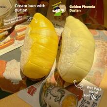 Soft Wet Golden Phoenix Durian Slow Rebound Stress Relief Squeeze Toy - Multicolor - View 6