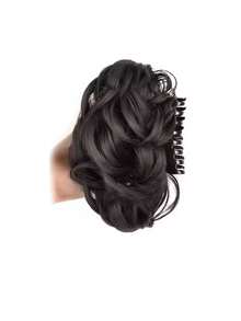 Tóc giả búi cao bồng bềnh cho nữ, kiểu tóc nối kẹp càng cua, tóc xoăn, kiểu nụ hoa thanh lịch, phù hợp cho phụ nữ sử dụng hàng ngày và các buổi tụ họp. - Nhiều màu - Xem 12