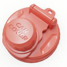 可重复使用的饮料罐盖，带旋转盖，保持饮料新鲜，防止虫子/灰尘进入 - 适用于啤酒、能量饮料、汽水罐 - 易于使用的密封罐盖，适合家庭、办公室和聚会使用