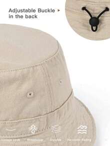 Unisex Bucket Hat, Summer Beach Sun Hat, Fashionable, UPF 50+ Sun Protection, Foldable Travel Beach Hat