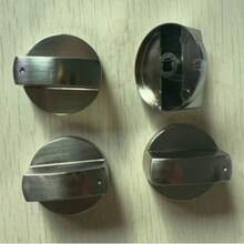 6mm Universal Stainless Steel Gas Stove Knob, Liquefied Gas Stove Knob