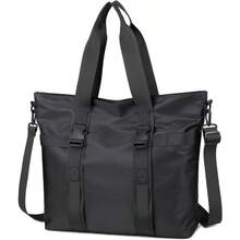 Tote Bag Impermeable para Mujer Bolsa de Gran Capacidad Multipuerto para Compras Trabajo y Viaje - como en la foto - Ver 1