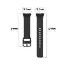 Quick-Release Silicone Wristband + Case Kit For Galaxy Fit 3 Smartwatch - PLATA/VERDE - Ver 2