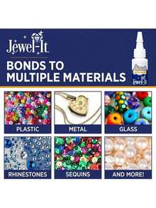 EstiloAleene's Pegamento para Tela, Trial Tacky Pack, Transparente, 5pk, 1Versión mejorada - Paquete adhesivo para tela - Ver 11