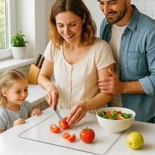 Stain-Resistant Cutting Board - Household Kitchen Wear-Resistant Chopping Board For Dough Kneading, Easy-To-Clean Food Prep Board - Multicolor - View 7