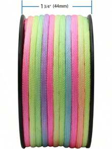 EstiloCuerda De ParacaíDas De Nailon De 4 Mm De 85 Pies De 85 Pies De Color Pastel Suave Paracord 550 Tie DyeVersióN Mejorada - 1 - Ver 7