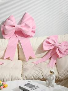 1个超大粉色蝴蝶结，EVA材质，婚礼装饰，尺寸30/50厘米，适用于生日派对装饰、婴儿派对、花园装饰、室内装饰、厨房装饰、节日庆典和特殊场合。 - 彩色 - 查看 9
