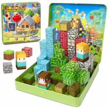 3+ Years Old Magnetic Building Blocks, Immersive Forest Adventure Playset, Interactive Educational Toy, Thoughtful Holiday Gift - Multicolor - View 8