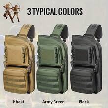 This Multi-Functional And Lightweight Arrow Quiver Combines Various Features. It Can Be Folded For Storage, And Also Has A Waist Strap For Carrying. Equipped With A MOLLE System, It Is A Tactical Archery Equipment Storage Bag Suitable For Outdoor Activities. It Also Functions As A Waterproof Archery Equipment Bag/Travel Bag, Suitable For Storing Outdoor Archery Practice, Hunting, And Target Shooting Gear. The Lightweight And Versatile Arrow Quiver Makes An Ideal Gift For Archery And Hunting Enthusiasts. - Multicolor - View 5