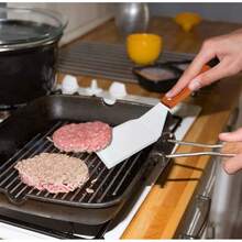 TendenciaPala Espatula Volteadora Utensilio Cocina Parrilla Planchado PlateadoCalidad premium - 1 - Ver 10