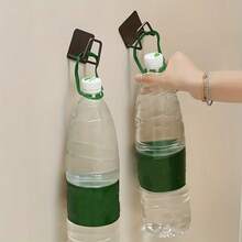 4件套通用浴室秤安装套件（无需钻孔）壁挂式秤支架，适用于体脂秤和电子秤，是家庭健身房、浴室、厨房和储物空间的理想之选，也是DIY创意装饰的完美选择。