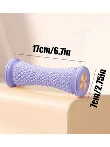 1pc Massage Roller, Easy To Roll Foot Fascia Relaxation Roller, Suitable For Muscle Relaxation, Yoga And Arch Support, Suitable For Home Fitness; Fascia Ball, Foot Massage Ball, Training Tool, Professional Tool For Muscle Relaxation By Rolling The Sole