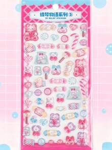 High Quality Cartoon Polka Dot Stickers - Cute Candy Party Themed Stickers, Suitable For Room Decoration - Multicolor - View 12
