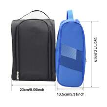 Golf Shoe Storage Bag, Sports Shoes Breathable Travel Organizer Bag