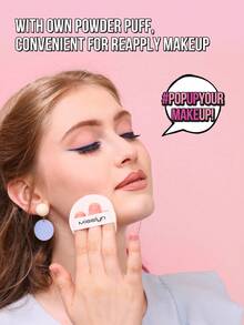 MISSLYN 轻盈控油定妆粉，哑光无瑕持久定妆粉，肌肤聚焦高遮瑕粉底，控油无瑕全覆盖轻盈粉饼，柔雾哑光，打造更光滑妆容