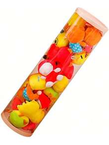 EstiloCaja Cubo De Almacenamiento Transparente Juguetes De Peluche Para Ni?Os Juguetes De Peluche Organizador De Almacenamiento Para Ni?Os Para Juguetes Contenedor De Almacenamiento De (90 Cm/35,4 Pulgadas)VersióN Mejorada - 1 - Ver 5