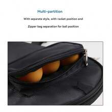 Portable Table Tennis Racket Case, Table Tennis Racket Bag, Sports Bag, Gourd Racket Cover, Table Tennis Racket Sleeve