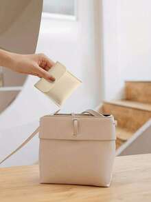 2/10/20pcs White Silver Pink Black Faux Leather Jewelry Pouches With Snap Closure Jewelry Storage Bag - Luxurious Gift Bags For Earrings, Necklaces, Bracelets, And Rings - Perfect For Storage & Pieceaging ﻿