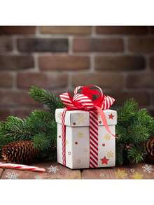 EstiloKesote 215 Piezas 5 Hojas De Pegatinas De Navidad Pegatinas Decorativas Con Purpurina Estrellas Y Copos De Nieve Para DIY ManualidadesVersióN Mejorada - 1 - Ver 6