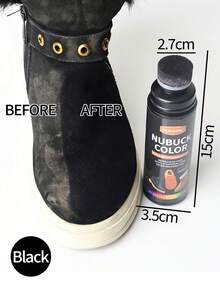 3.41oz Suede Color Restorer, Suitable For Boots, Birkenstocks, Suede Shoes Etc. Comes With Sponge Applicator, Revives Faded Or Discolored Nubuck/Suede, Available In 2 Colors