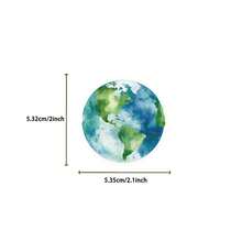 50 piezas Pegatinas transparentes de astronauta, pegatinas de dibujos animados de planeta lindos, pegatinas transparentes de cohete espacial, pegatinas de PET resistentes al agua, adecuadas para sobres, botellas de agua, computadoras, portátiles, teléfonos, equipaje, cuadernos, refrigeradores, etc. - N - Ver 10