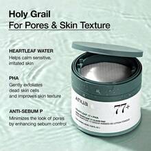 Anua Heartleaf 77 Toner Pad, Mild Exfoliating Facial Pads For Glass Skin, Hydrating Pore Care For Sensitive Skin, Heartleaf Extract, PHA, Centella, Non Comedogenic  (70 Pads) - 160ml/70EA * 1PCS - View 4