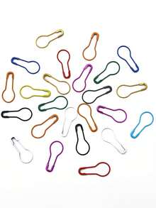 10/80/120/260pcs Gold/Silver Metal Safety Pins, Markers, Tags For Sewing, Cross Stitch, DIY Craft (Colorful) - Color - View 7
