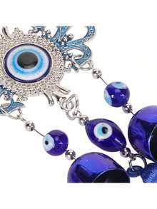 EstiloPssopp Adorno De Ojo Azul Turco, 2 Uds., Colgante De Ojo Azul Turco, Adorno Colgante De Pared Turco Para ProteccióN De La Suerte, Accesorios De JoyeríAVersióN Mejorada - 1 - Ver 7