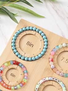 Beading Board For Jewelry Making, Wooden Beading Board For Bracelet Making, DIY Bracelet Beading Board