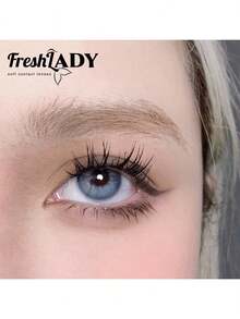 FRESH LADY Freshlady Subtle Color Lenses For School Pupilentes Godness Veil Hera 14.2mm Colored Contact Lenses 1 Year Disposable Halloween Costume Cosplay